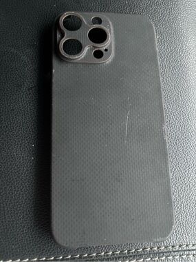 Black Textured iPhone 16 Pro Max Case